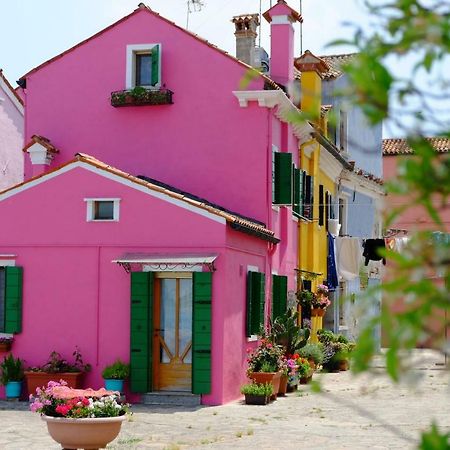 Night Galleria Holiday Home - Bed & Art In Burano - The Pink House المظهر الخارجي الصورة